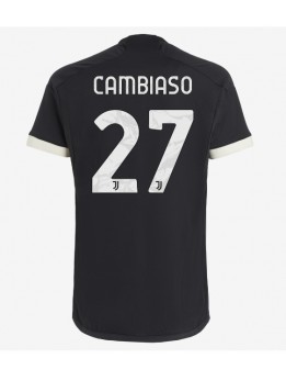 Billige Juventus Andrea Cambiaso #27 Tredjedrakt 2023-24 Kortermet